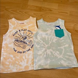 2 Cat&Jack Boys 3T 4T Summer Tanks